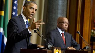 Barack Obama: "Coraje moral de Nelson Mandela es una inspiración"