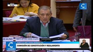 Salvador del Solar se excusó de participar en la sesión deComisión de Constitución