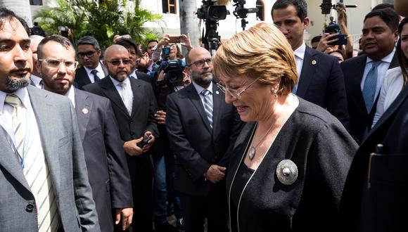 Bachelet también denunció las repetidas informaciones recibidas sobre torturas durante detenciones arbitrarias. (Foto: EFE)