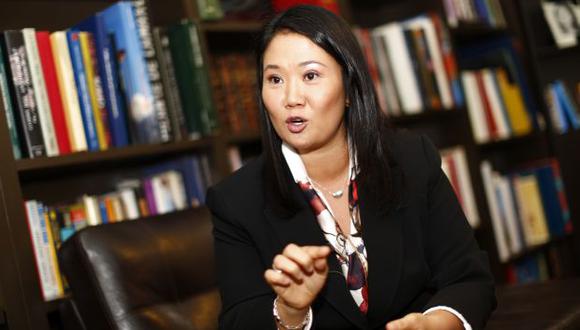 Keiko Fujimori pidió también que se retire de la cartera de Interior al ministro José Luis Pérez Guadalupe. (USI)