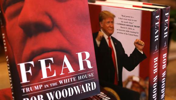 Dos fuentes de Woodward acusaron de inexacto el perfil que hace de Trump en su libro. | Foto: AFP