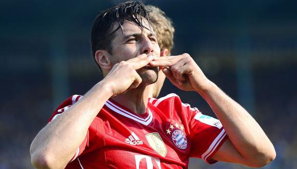 Claudio Pizarro es uno de los más queridos en el Bayern Munich. (AFP)