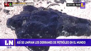 Derrames de petróleo: Mira como limpian el mar en otros países