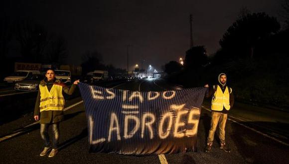 El "Movimiento Chalecos Amarillos Portugal" (MCAP) tiene programadas para este viernes 25 protestas en 17 ciudades. (Foto: EFE)