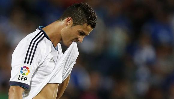 BRONCA. Ronaldo aún no se estrena en la Liga. Solo ha marcado un tanto en la Supercopa. (Reuters)
