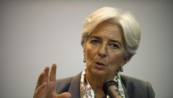 "La expansión global se ha debilitado", indica el informe del FMI presentado por su gerente, Christine Lagarde. (Foto: AFP)