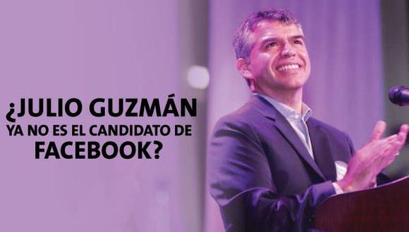 Julio Guzmán trepó notablemente en las encuestas.