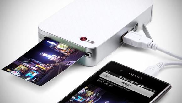 La LG Pocket Photo ya se encuentra a la venta. (USI)