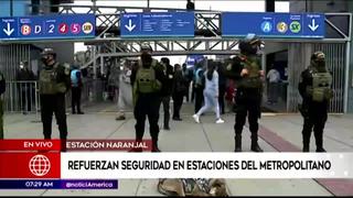 Metropolitano: Agentes del Grupo Terna podrán ingresar a las estaciones ante delincuencia