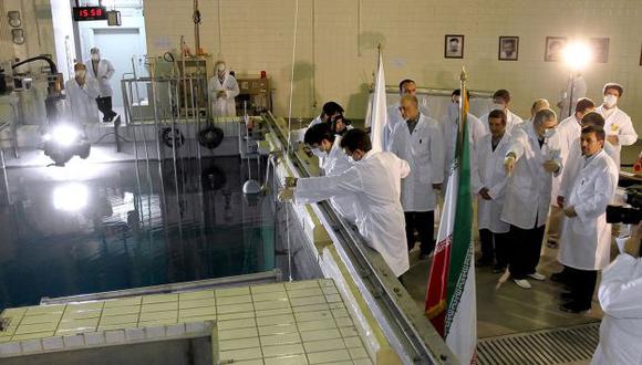 Irán está enriqueciendo uranio fisible con una concentración del 20%. (AP)