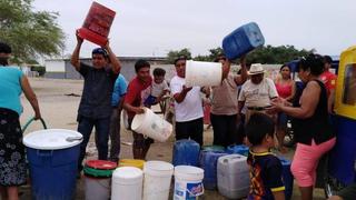 Miles de moradores en Piura no tienen agua hace dos semanas