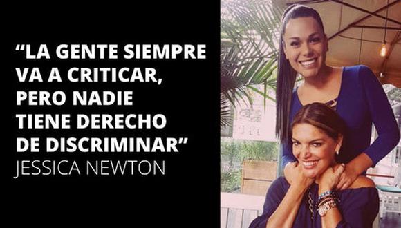 A través de su cuenta de Instagram, Jessica Newton presentó a Valenzuela.