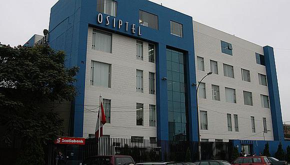 Fachada del Osiptel, regulador de telecomunicaciones. (USI)
