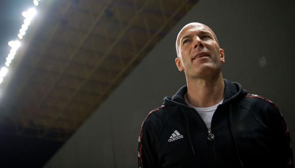 Zinedine Zidane dejó el Real Madrid al finalizar la temporada pasada (Foto: AFP).