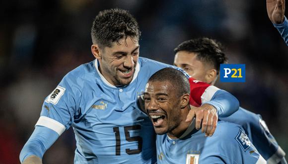 Uruguay le ganó 3-1 a Chile. (Foto: Twitter/@Uruguay)
