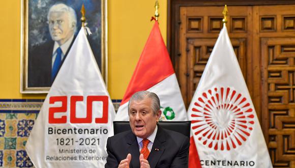 El Ministerio de Relaciones Exteriores está a cargo de Óscar Maúrtua. (Foto: Cancillería)