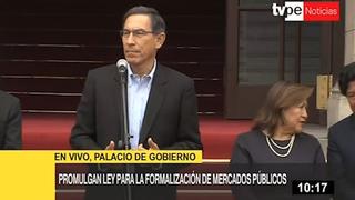 Martín Vizcarra: "Unidos vamos a sacar adelante la reforma política y judicial"