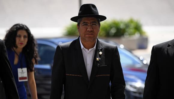 Diego Pary se niega a renunciar a su cargo de canciller de Bolivia, a pesar que la presidenta interina, Jeanine Áñez, lo reemplazó. (Foto: AFP)
