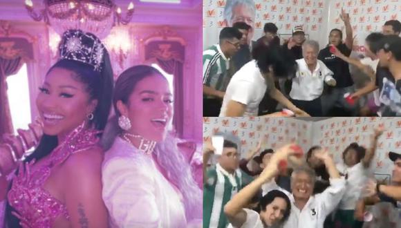 Virgilio Acuña celebra victoria de Unión por el Perú bailando ‘Tusa’. (Instagram)