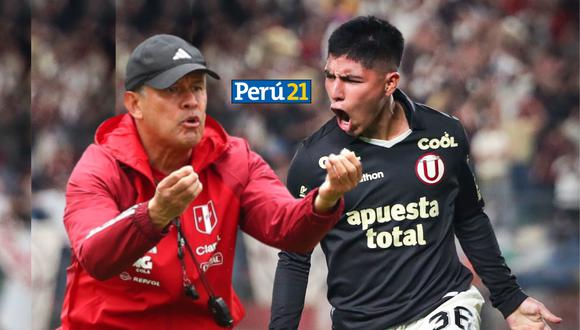 Quispe aún no hace su debut en la Selección Peruana (Fotos: FPF y U).