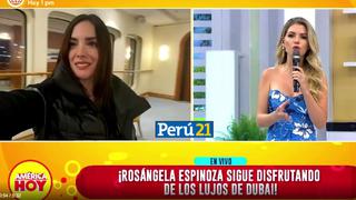 Rosángela pierde los papeles con Brunella Horna EN VIVO: “Tus viajes con Renzo Costa no los pagaste tú”