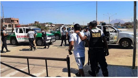 La Libertad: a balazos detienen a presuntos asaltantes y extorsionadores en Trujillo.