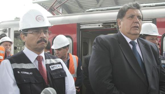 Se le ha cuestionado a Alan García que no ha hecho campaña por Enrique Cornejo. (Perú21)