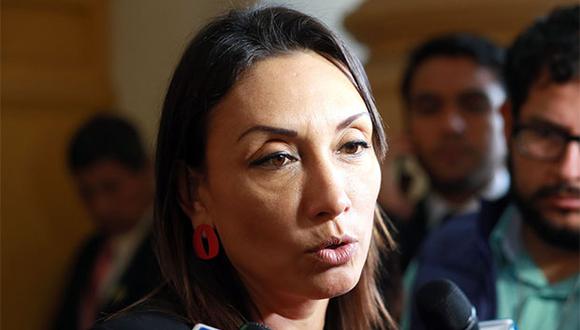 Patricia Donayre dijo que la bancada oficialista respalda al presidente Martín Vizcarra. (Foto: Agencia Andina)