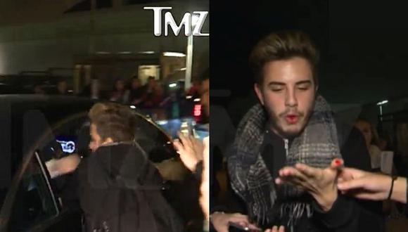 Justin Bieber le rompió la boca a un fanático tras propinarle un puñetazo. (TMZ)