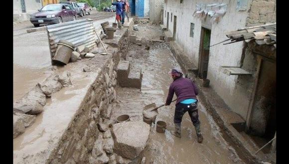 Huaico inunda varias viviendas y arrasa cultivos en la provincia de Aymaraes, en Apurímac (GEC)
