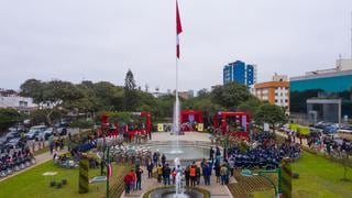 Inauguran primera etapa de Alameda del Bicentenario por Fiestas Patrias en San Borja