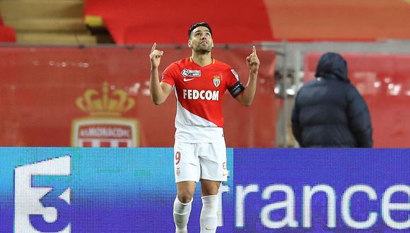 Radamel Falcao anotó su segundo gol en la Liga de Francia 2018-19. (Foto: AFP)