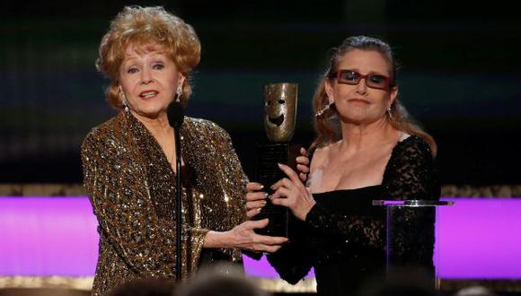 Celebridades de Hollywood expresan sus condolencias por la muerte de Debbie Reynolds. (Reuters)