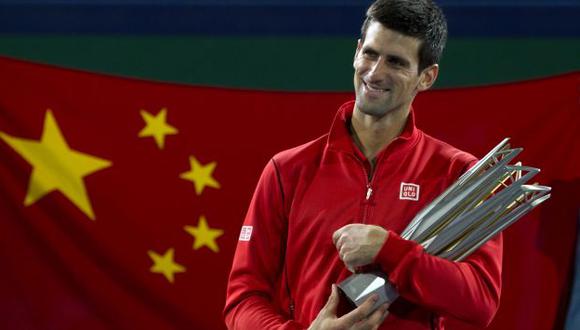 Novak Djokovic gana su decimoquinto título en Masters 1000. (AP)