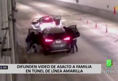 Víctima de violento asalto en túnel de Línea Amarilla iniciaría acciones legales contra Lamsac
