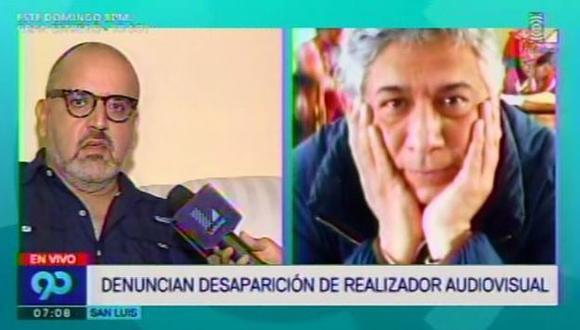 &quot;Lo único que queremos es que Pepe regrese a casa en buen estado&quot;, dijo Beto Ortiz en Latina. (Captura de TV)