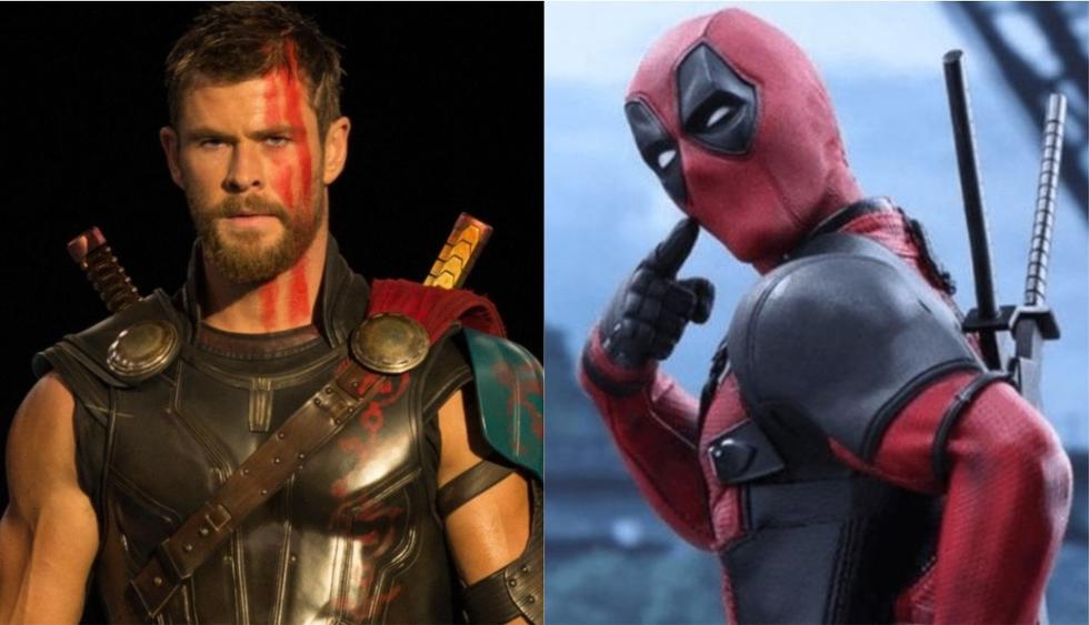 Chris Hemsworth le da peculiar bienvenida a Deadpool tras la compra de Fox por parte de Disney. (Foto: Composición/Marvel/Fox)