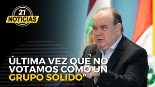 López Aliaga sobre Renovación Popular: “Última vez que no votamos como un grupo sólido”
