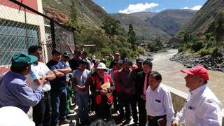 MTPE inaugura proyecto en Huancavelica para prevenir inundaciones