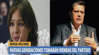 Nidia Vílchez: “Alan García ha dejado un legado importante a las nuevas generaciones del partido”