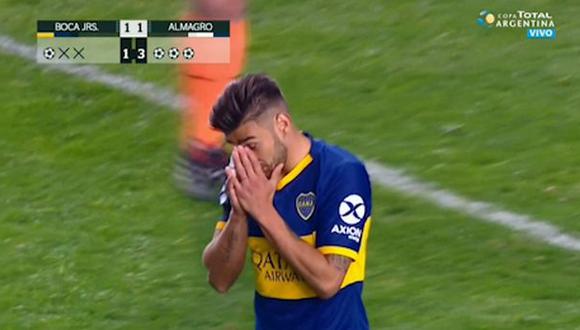 Boca Juniors perdió 3-1 en penales y le dijo adiós a la Copa Argentina. (Captura: TyC Sports)