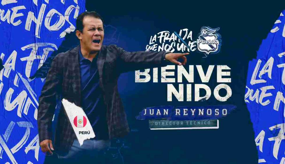 Juan Reynoso fue anunciado como entrenador de Puebla de la Liga MX. (Captura y video: Puebla CF)