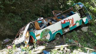 Junín: Caída de bus al río Tarma dejó 16 muertos