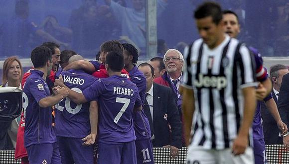 La Fiorentina dio la vuelta al marcador en el segundo tiempo. (AFP)