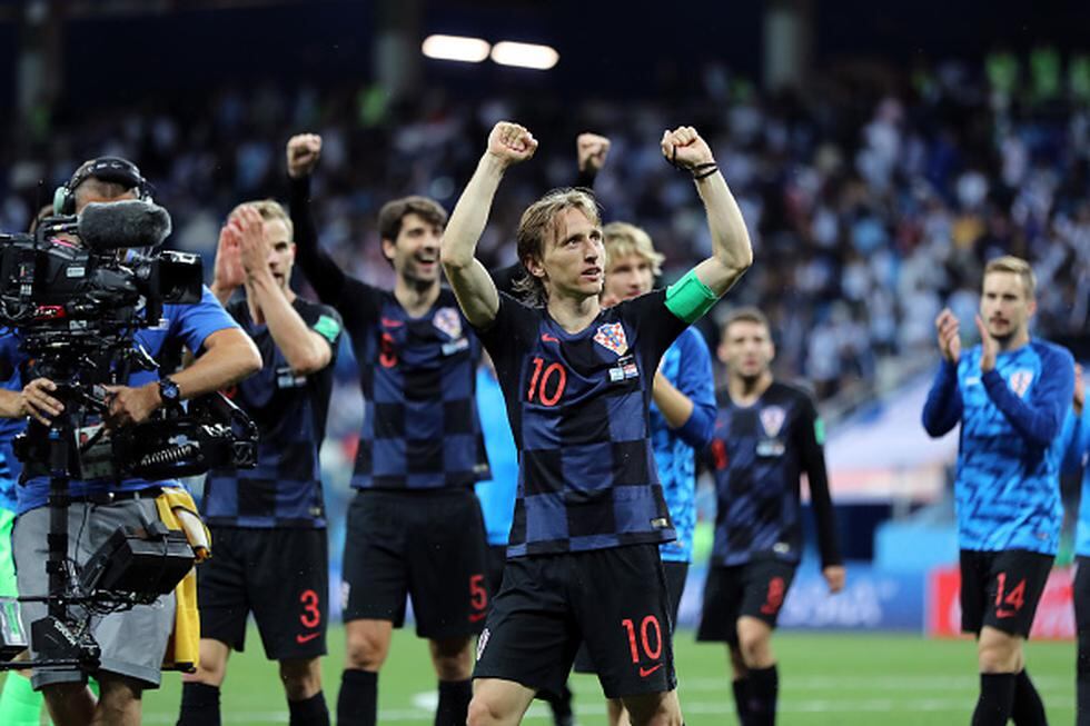 Croacia registra puntaje perfecto tras cumplir las dos primeras jornadas del grupo D del Mundial. (GETTY IMAGES)