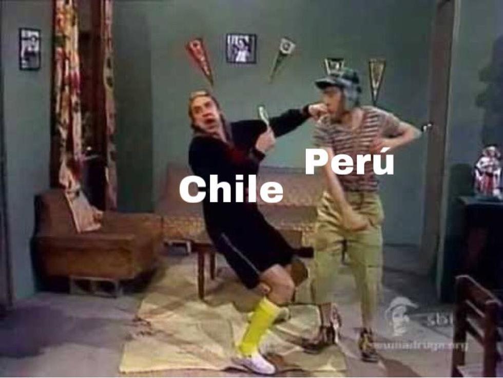 Usuarios se divierten con estos memes tras el triunfo de la selección peruana ante Chile. (Foto: Twitter)