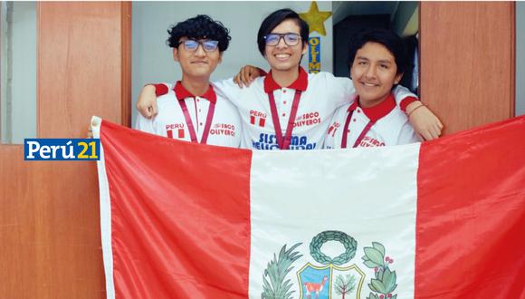 Estudiantes peruanos medallistas en Olimpiadas de Matemáticas