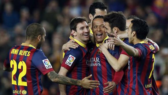 Barcelona ganó con tantos de Lionel Messi y Neymar. (Reuters)