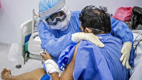 El 6 de marzo del 2020 se confirmó el primer caso de coronavirus en el Perú.  (Foto referencial: Ernesto BENAVIDES / AFP)