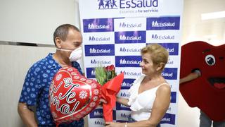 EsSalud: hombre salva de morir tras recibir riñón de su esposa | FOTOS